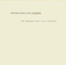 Section 6 - Passenger Motor Notes [310 / 316]